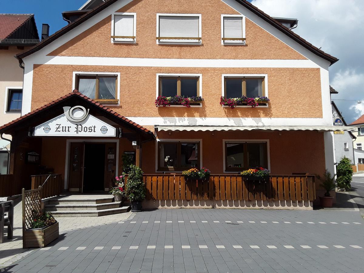 ホテル Landgasthof "Zur Post" Koenigstein  エクステリア 写真